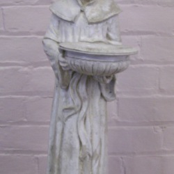 St. Frances with bird feeder
