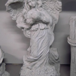 Angel with dove
