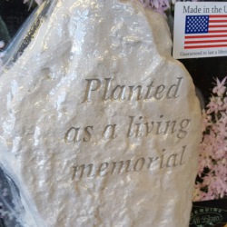 Planted as a living memorial
